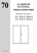 Vufold supreme french door installation manual