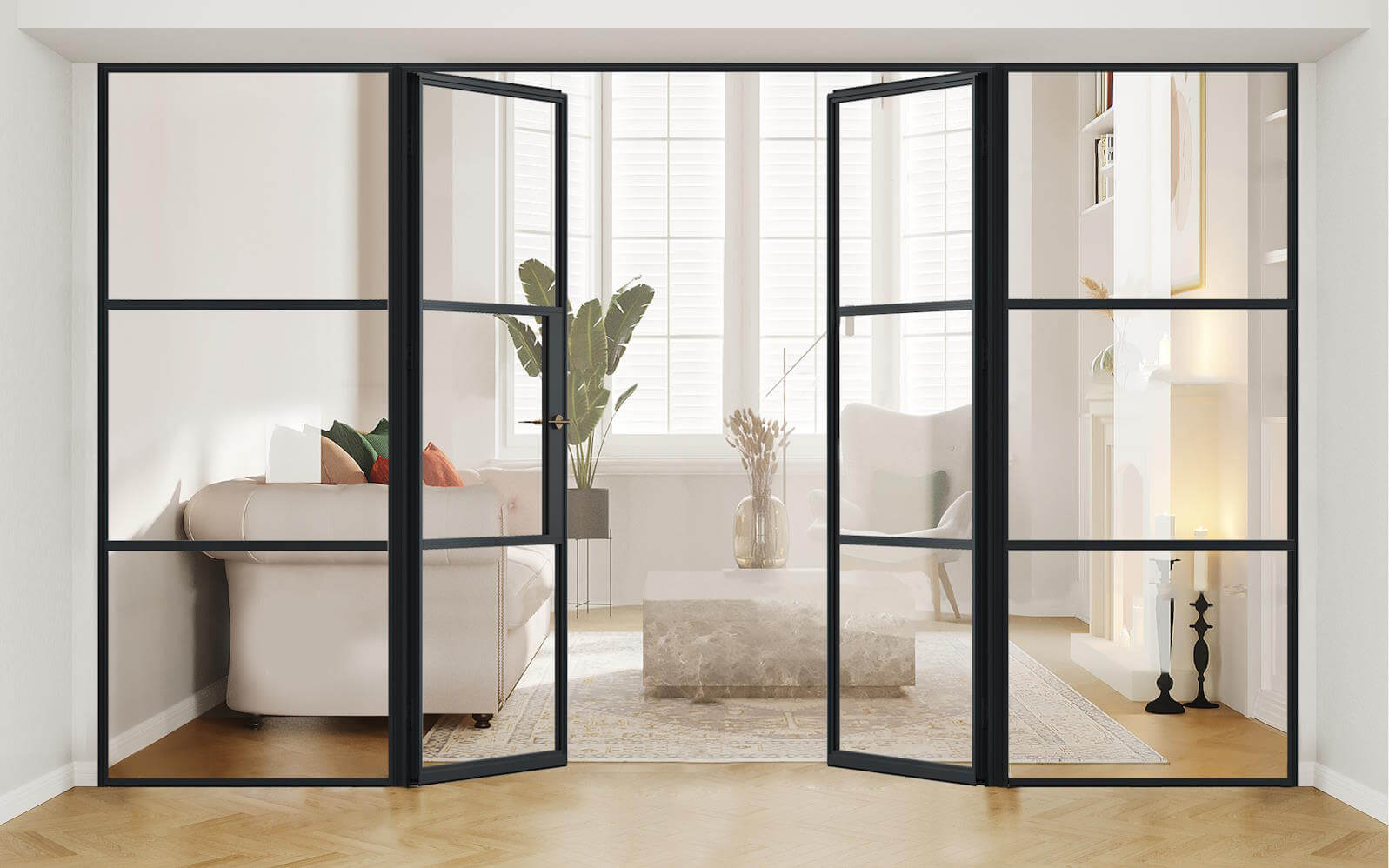 Steel Look Internal And External Heritage Doors