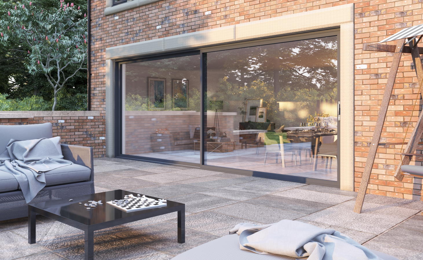 Sliding Patio Doors In Aluminium