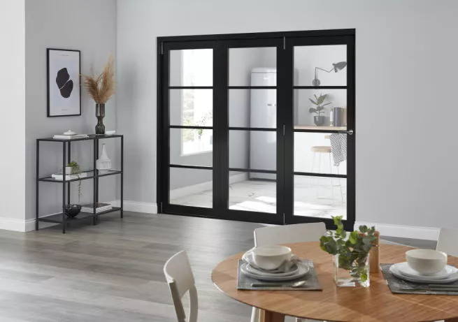 Vufold URBAN EDGE range  - internal bifold doors