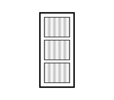 Reeded Glass