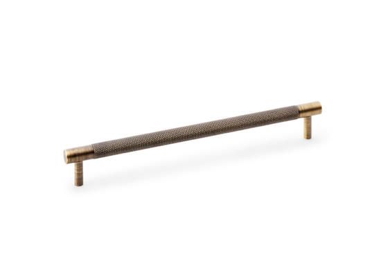 Antique Brass Knurled Round Pull Handle
