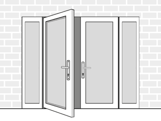 Out/Left Opening