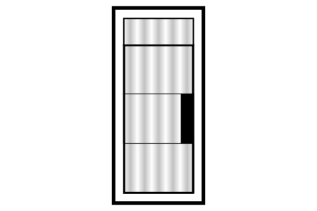 Reeded Glass