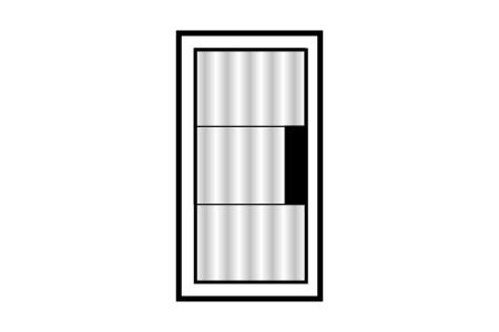 Reeded Glass