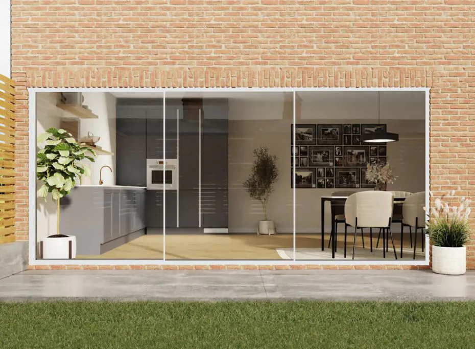 3.6M x 2.1M sliding door