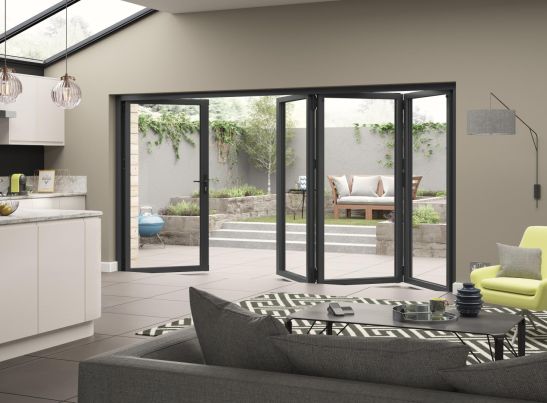 Supreme Express 3.6m Grey Bifold Door