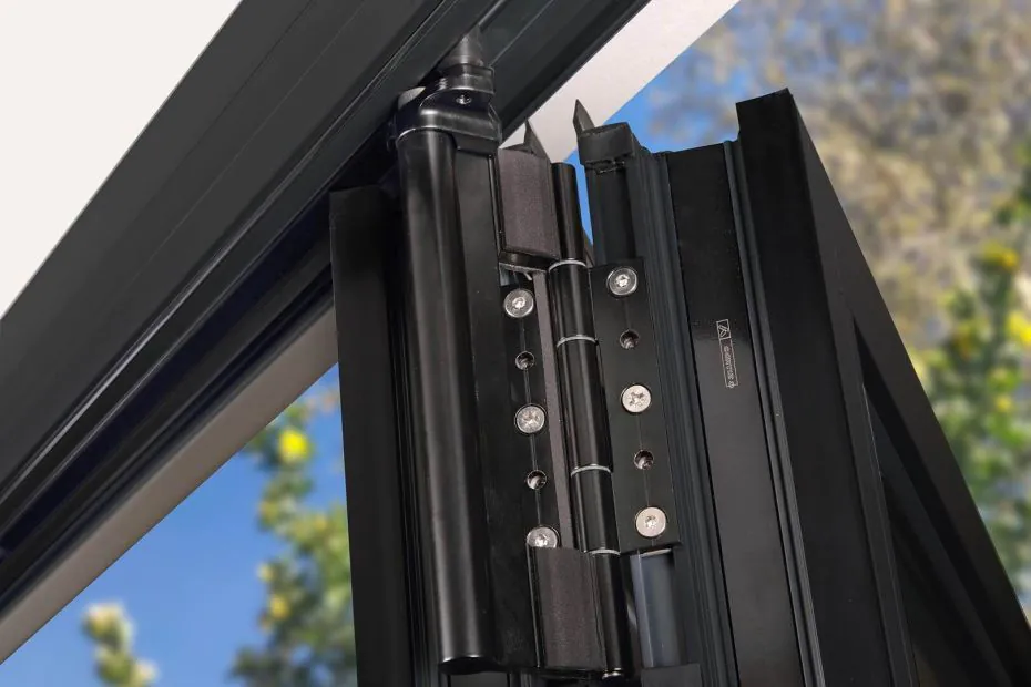 Heritage Supreme 2.1m Black Aluminium Bi-fold Doors