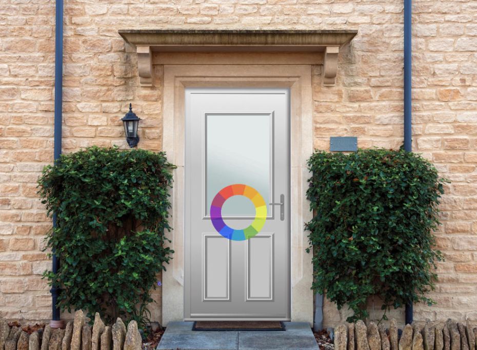 Baker - Aluminium Custom Colour Front Door main product photo