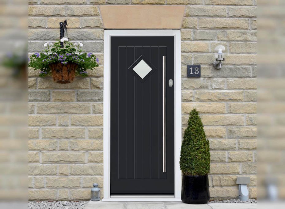Belfry Black Door 938mm main product photo