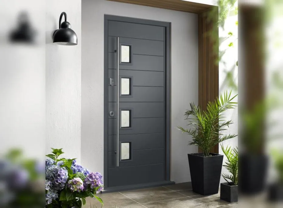 Vufold Ultimate Bergen Grey Front Door(762mm x 1981mm)