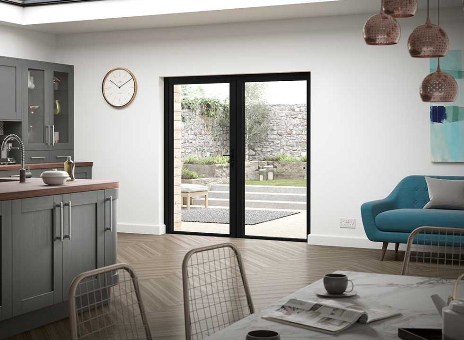 Status 1.2M Black French Doors main product photo
