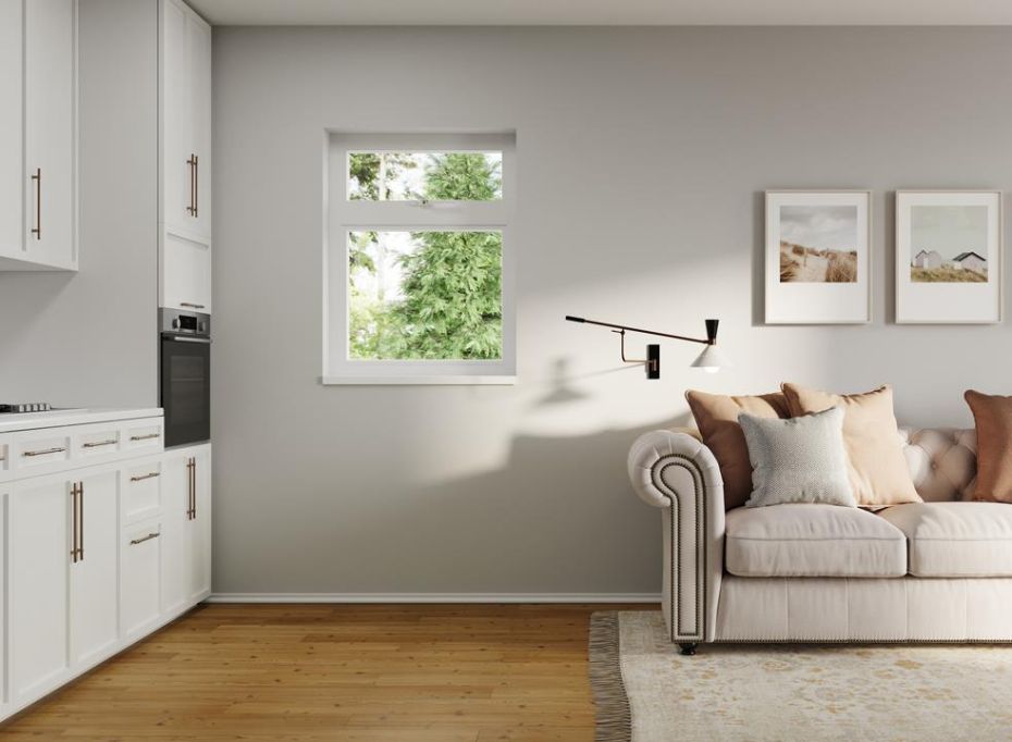 White Flush Casement Window Top Opener 915mm x 1200mm main product photo