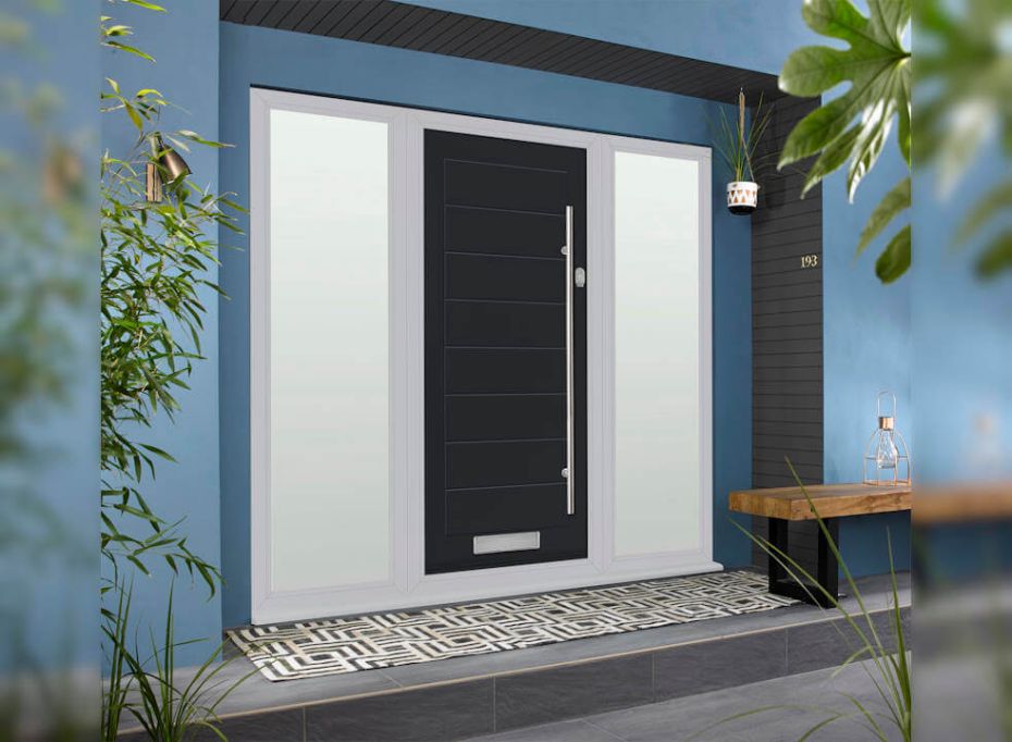 Monza Black Door 1.94m main product photo