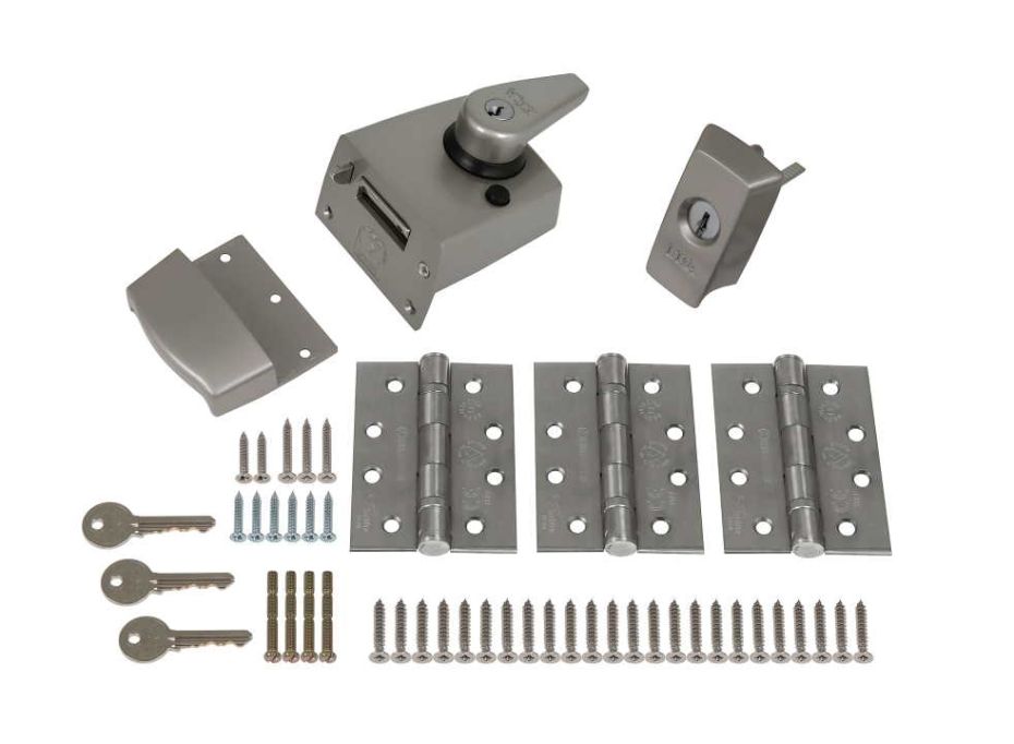 Night latch & Hinges main product photo