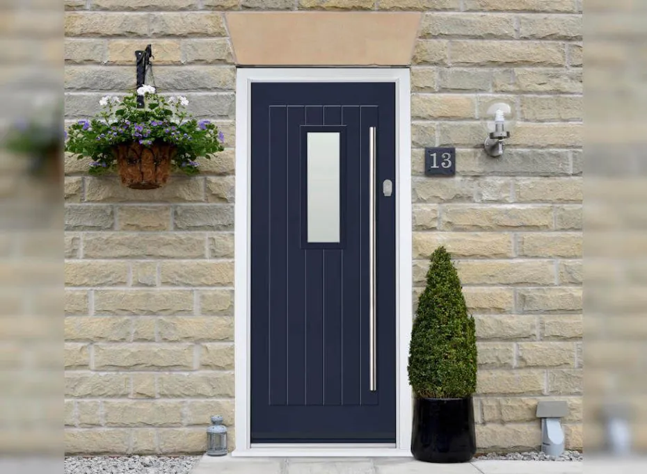 Vufold Sunningdale Composite 862mm Blue Front Door.