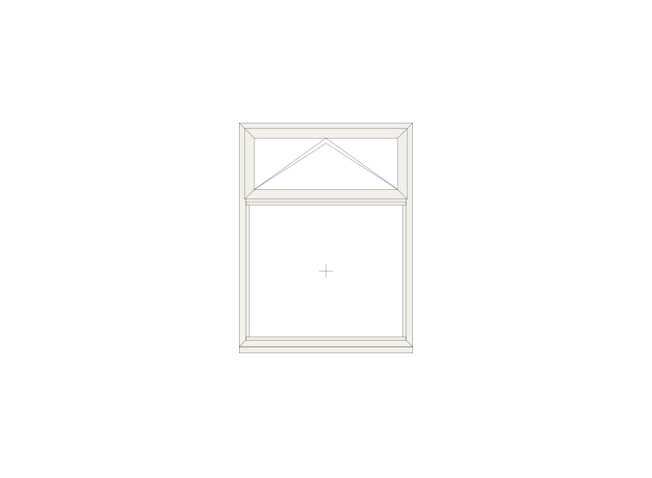 White Casement Window Top Opener 915mm x 1200mm main product photo