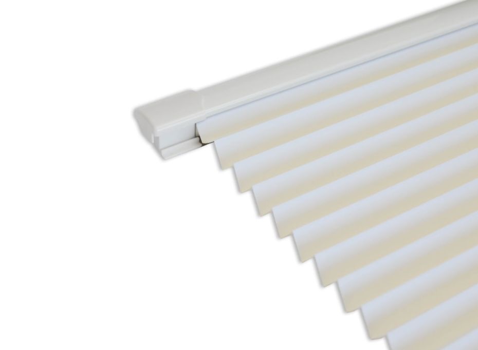 French Aluminium 2 Door Blinds - White Rail main product photo