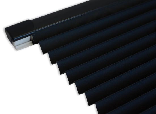 Aluminium 3 Door Blinds - Grey Rail