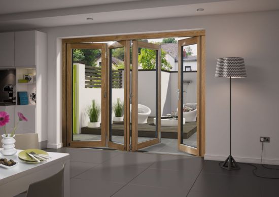 Elite Unfinished 3m (approx 10ft) Bifold Doors