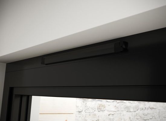 Black French Door Trickle Vents