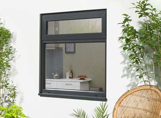 Status/Supreme Grey Window Top Opener 1200mm x 1200mm