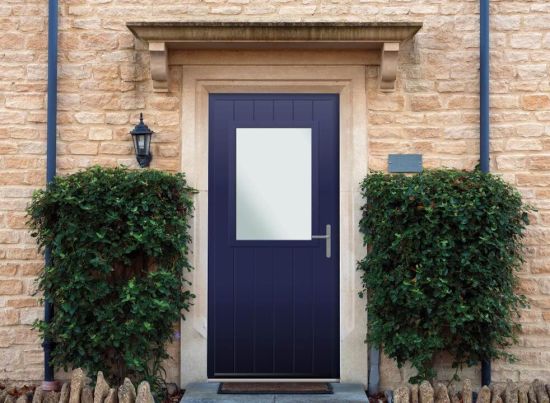 Woodchester - Aluminium Cobalt Blue Front Door