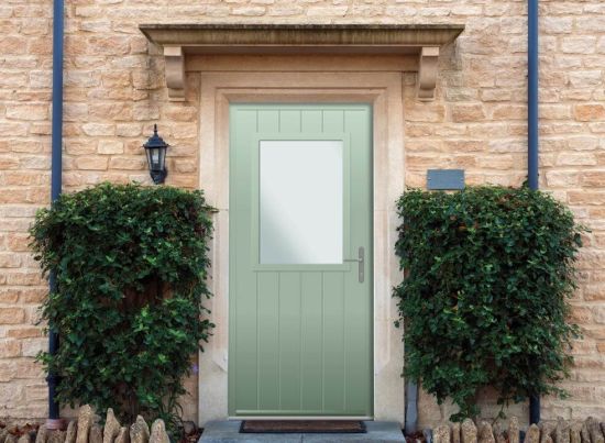 Woodchester - Aluminium Cotswold Green Front Door