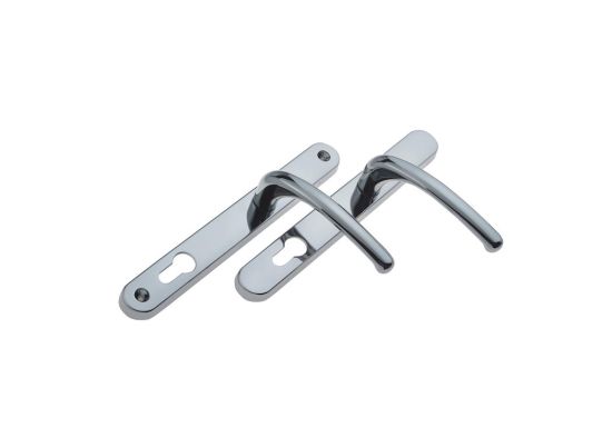 Chrome handle pair
