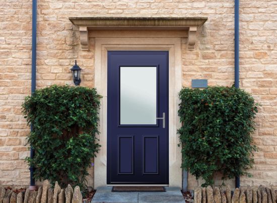 Baker - Aluminium Cobalt Blue Front Door