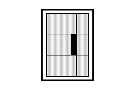 Reeded Glass