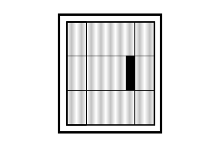 Reeded Glass