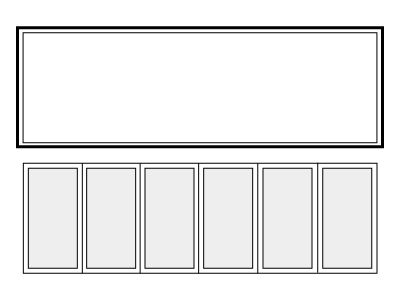 Glazed doors individually wrapped with frame assembled