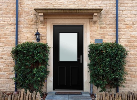 Baker - Aluminium Black Front Door