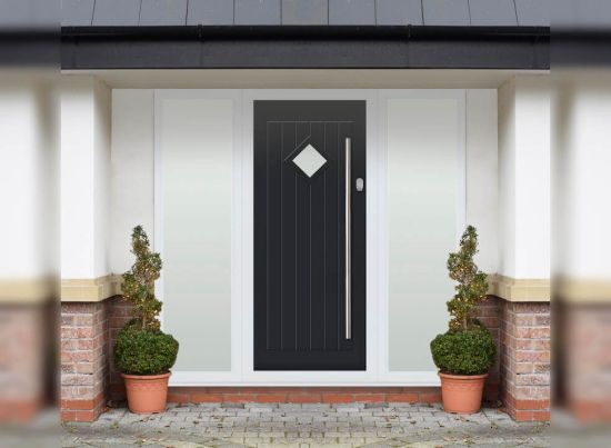 Belfry Black Door 2.24m