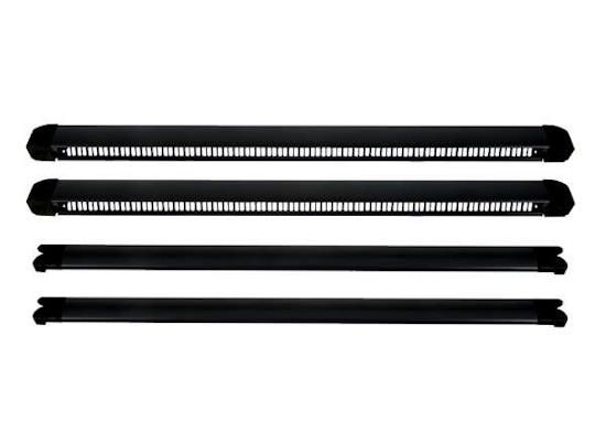 Black Heritage French Door Trickle Vents