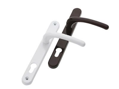 Black-Brown/White Lever Handle