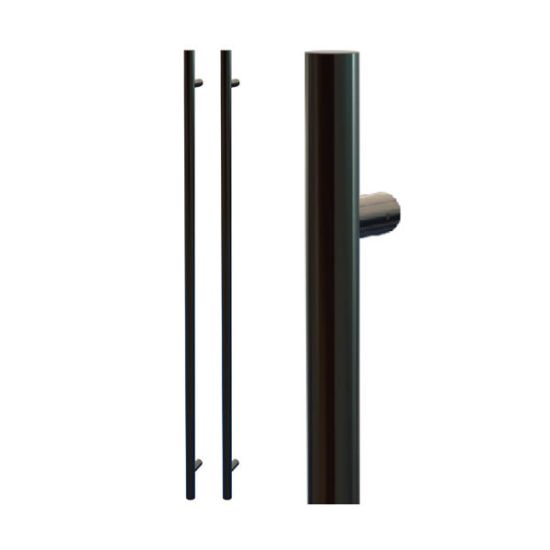 Black Double Long Bar Handle
