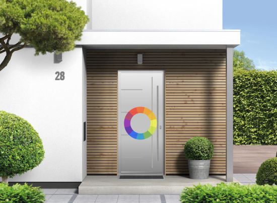 Grainger - Aluminium Custom Colour Front Door