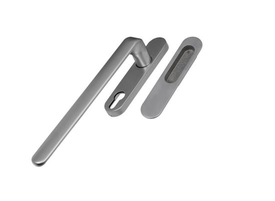 Satin Handle Inside / Satin Pull Outside