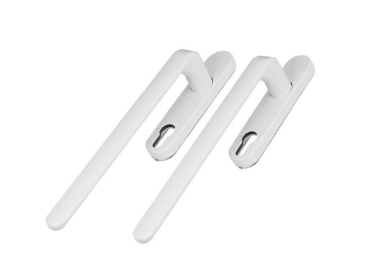 White Handle Inside / White Handle Outside