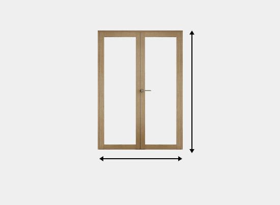 Internal French door Cut Out