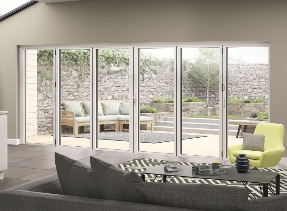 Supreme 6m White Aluminium 6 door main product photo