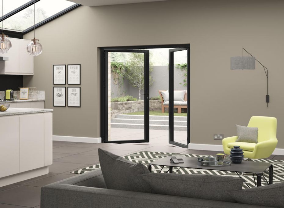 Supreme 1.8M Black French Doors main product photo