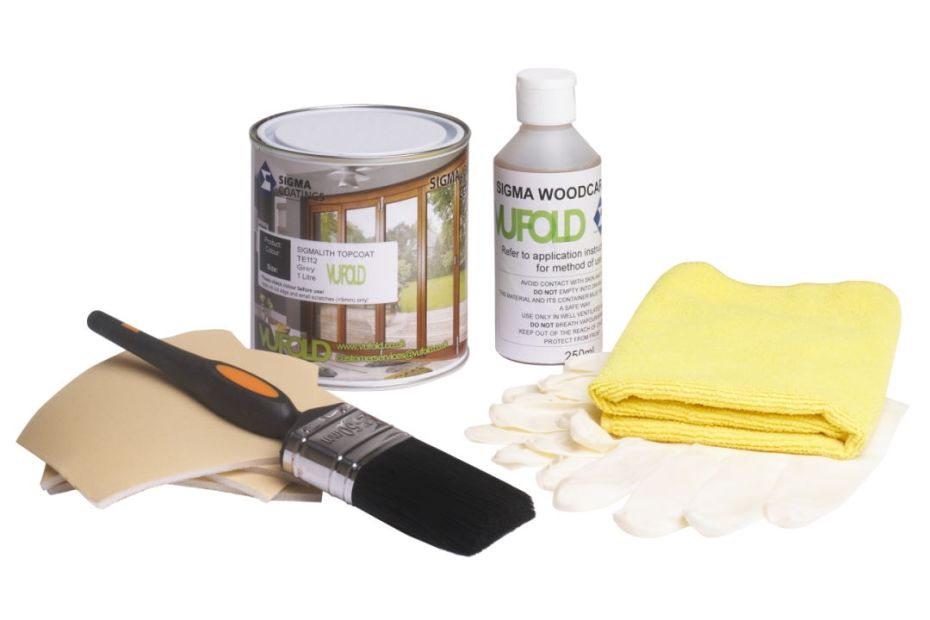 Grey Care and Finish Kit main product photo