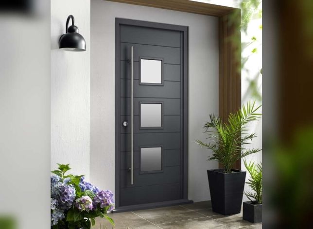 Malmo Grey Front Door Malmo Grey Front Door