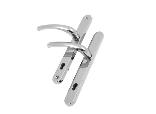 Chrome handle pair