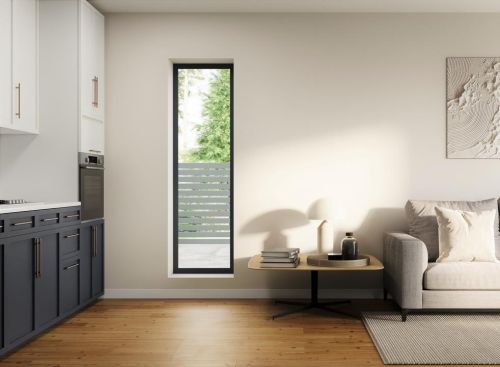 Grey Casement Window Fixed 630mm x 2100mm