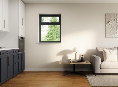 Grey Casement Window Top Opener 915mm x 1200mm