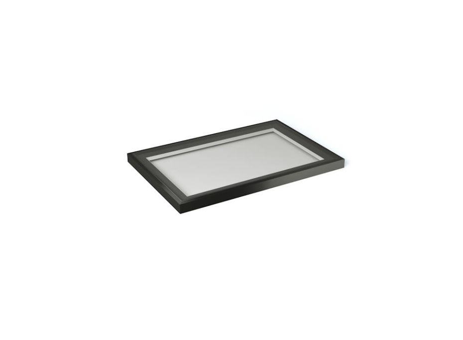 Flat Rooflight 1m x 1.5m Black/White main product photo